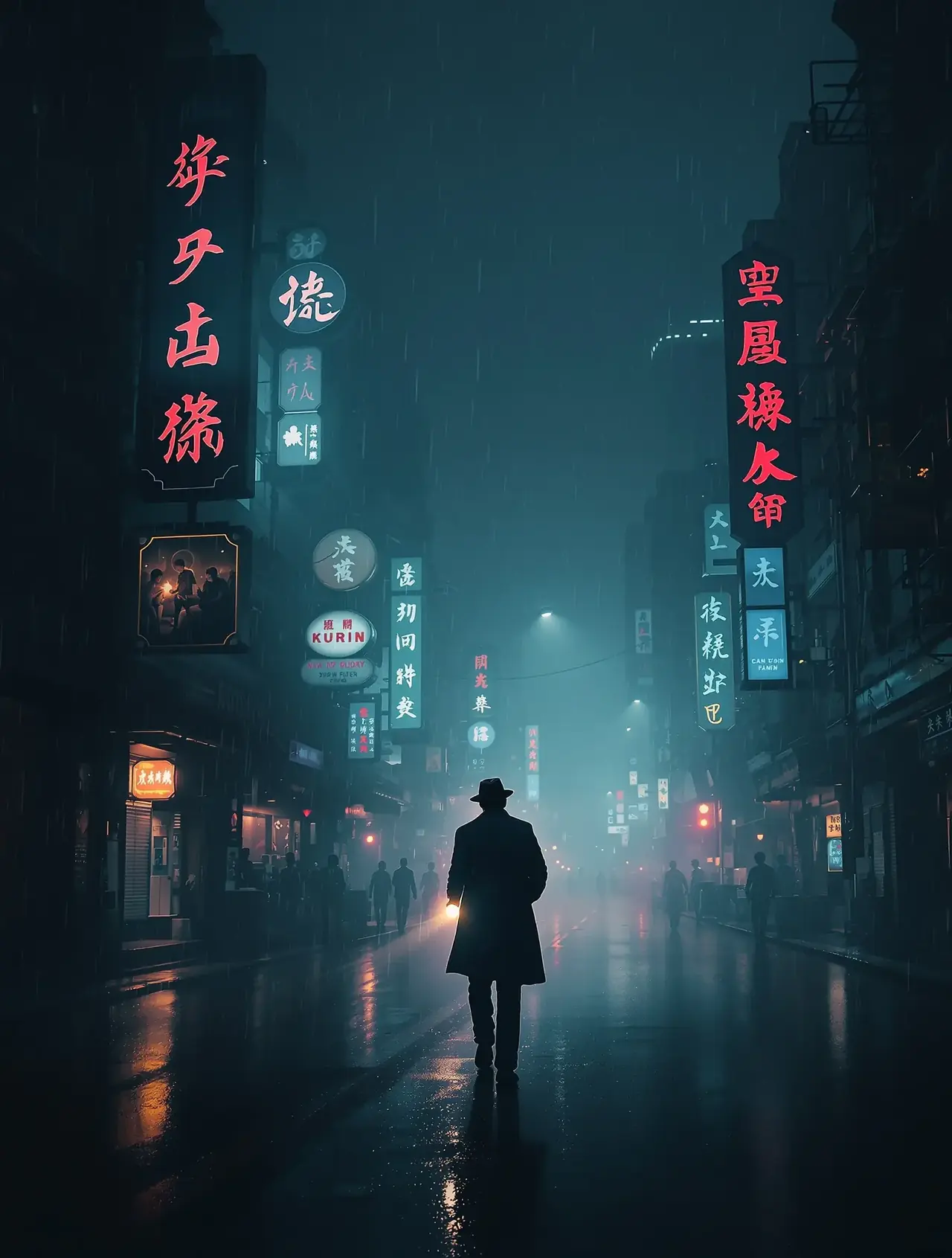 黄果AI短剧《深夜来电：第七个嫌疑人》封面 - 悬疑推理热门短剧